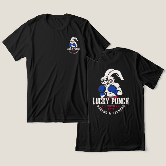 T-Shirt Tri-Blend Shirt (Design vorne & hinten)