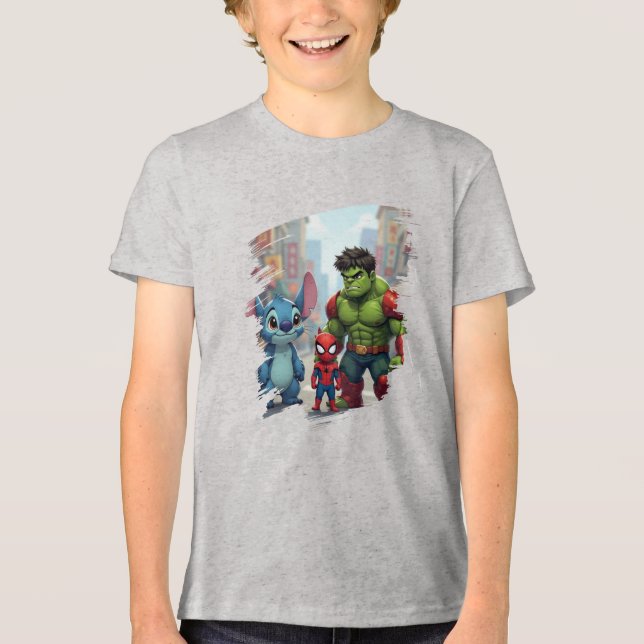 T-Shirt Tri-Blend Shirt (Vorderseite)