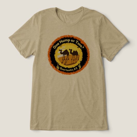 T-Shirt Tri-Blend Shirt (Design Vorderseite)