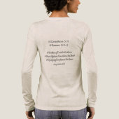 T-Shirt Tri-Blend Shirt (Rückseite)