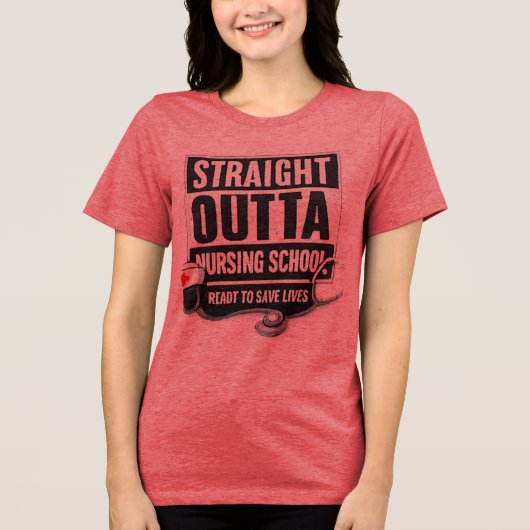 T-Shirt Tri-Blend Shirt (Vorderseite)