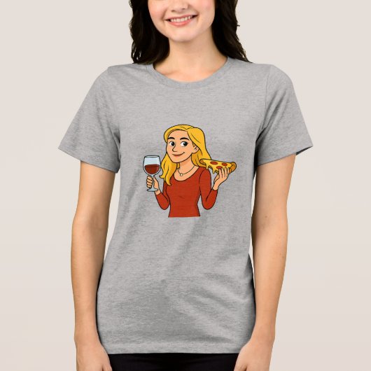 T-Shirt Tri-Blend Shirt (Vorderseite)