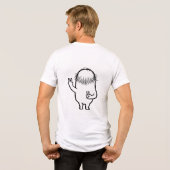 T-Shirt Tri-Blend Shirt (Rückseite voll)