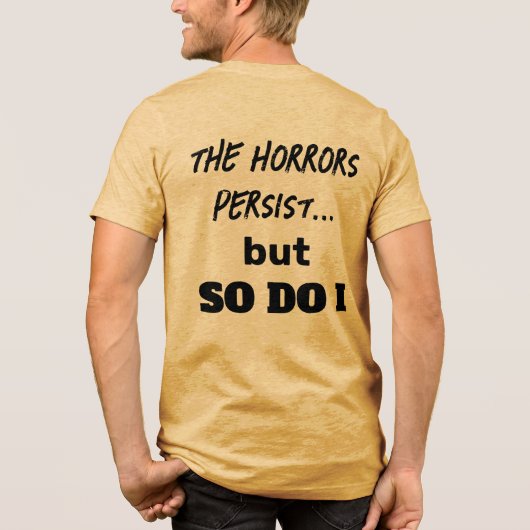 T-Shirt Tri-Blend Shirt (Rückseite)