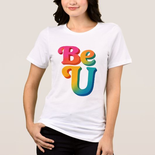 T-Shirt Tri-Blend Shirt (Vorderseite)
