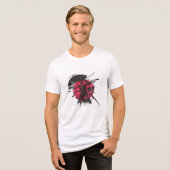T-Shirt Tri-Blend Shirt (Vorderseite voll)