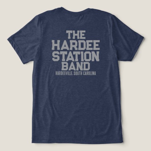 T-Shirt Tri-Blend Shirt (Design Rückseite)