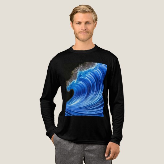 T-Shirt Tri-Blend Shirt (Volle Vorderseite)