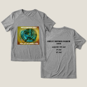 T-Shirt Tri-Blend "Unaufhaltsame" GREAT MOTHER MAR Shirt