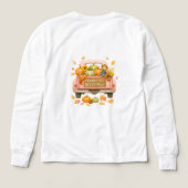 T - Shirt Tri Blendet Shirt-Herbst-T-Shirts für Ki (Design Rückseite)