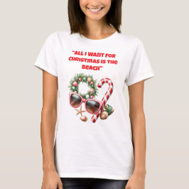 T-Shirt-Tropisches Weihnachten Familie T-Shirt