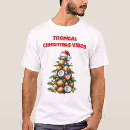 T-Shirt-Tropisches Weihnachten Familie T-Shirts