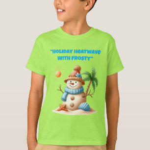 T-Shirt-Tropisches Weihnachts-Familien-T-Shirt T-Shirt