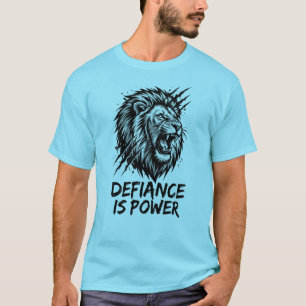 T-Shirt "Trotz ist Macht Löwe" – Born Of Struggle