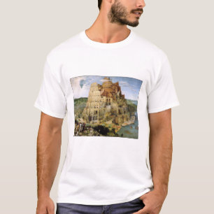 T-Shirt: Turm von Babel - Pieter Bruegel T-Shirt