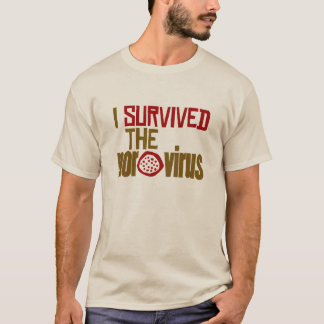 T - Shirt, überlebte ich das Norovirus T-Shirt