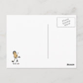 T - Shirt und Geschenke aus Hockey Postkarte (Rückseite)