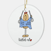 T - Shirt und Geschenke aus Knittermantel Keramik Ornament (Links)