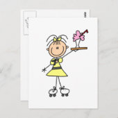 T - Shirt und Geschenke der 50er Jahre Postkarte (Vorne/Hinten)