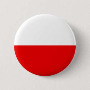 T - Shirt und Geschenke der polnischen Flagge Button