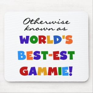 T - Shirt und Geschenke der weltbesten Gammie Mousepad