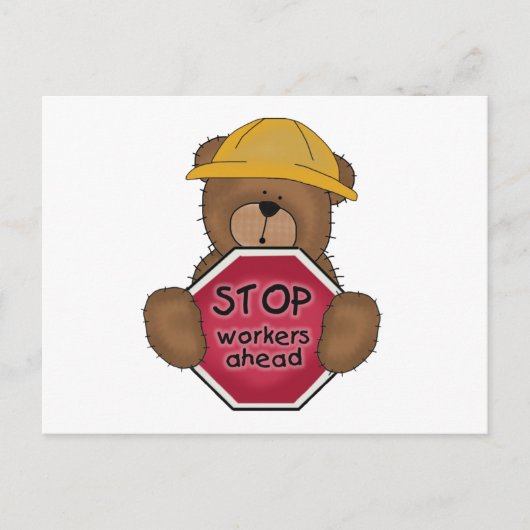 T - Shirt und Geschenke für Bären Postkarte (Vorderseite)