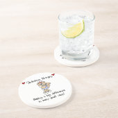 T - Shirt und Geschenke für Bärenpflege Sandstein Untersetzer (Seite)