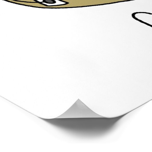 T - Shirt und Geschenke für Computermantel Poster (Ecke)