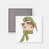 T - Shirt und Geschenke für den Urlaub am Elf Magnet (Vorderseite/Rückseite)