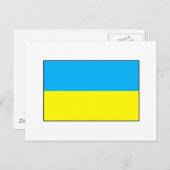 T - Shirt und Geschenke für die Ukraine Postkarte (Vorne/Hinten)