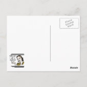 T - Shirt und Geschenke für Erinnerungen Postkarte (Rückseite)