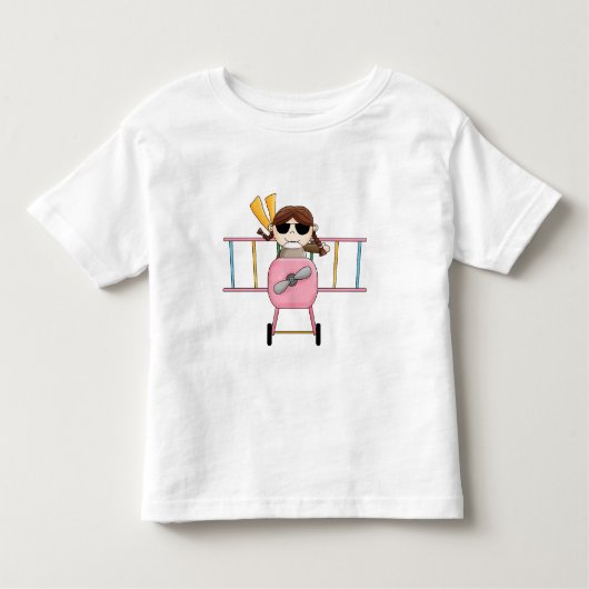 T - Shirt und Geschenke für Girl Pilot (Vorderseite)