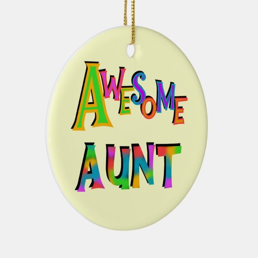 T - Shirt und Geschenke für phantastische Tante Keramik Ornament (Rechts)