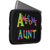 T - Shirt und Geschenke für phantastische Tante Laptopschutzhülle (Vorne Rechts)