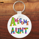 T - Shirt und Geschenke für phantastische Tante Schlüsselanhänger (Vorderseite)