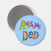 T - Shirt und Geschenke für phantastische Väter Magnet (Vorderseite/Rückseite)