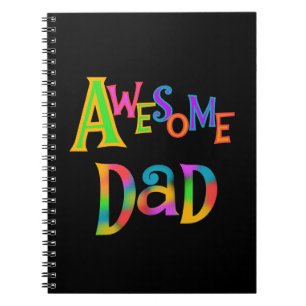 T - Shirt und Geschenke für phantastische Väter Notizblock