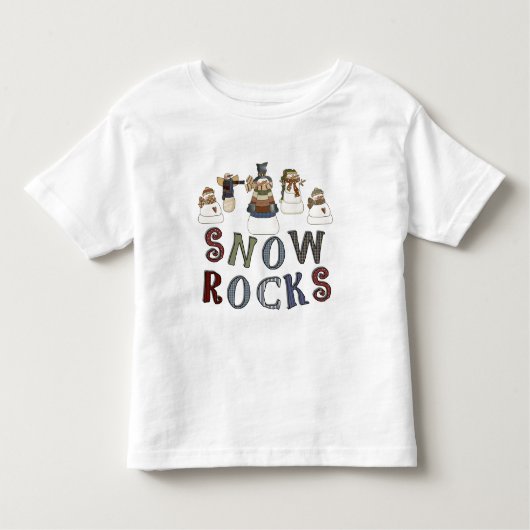 T - Shirt und Geschenke für Schneegesteine (Vorderseite)