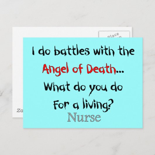 T - Shirt und Geschenke für unglaublich witzig Kra Postkarte (Vorne/Hinten)