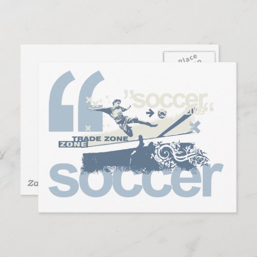 T - Shirt und Geschenke in der Handelszone Postkarte (Vorne/Hinten)