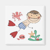 T - Shirt und Geschenke Magnet (Vorne)