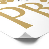 T - Shirt und Geschenke von Eisprinzessinnen Poster (Ecke)