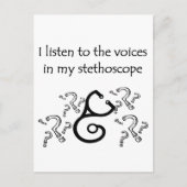 T - Shirt und Geschenke von Funny Doctor oder Nurs Postkarte (Vorderseite)