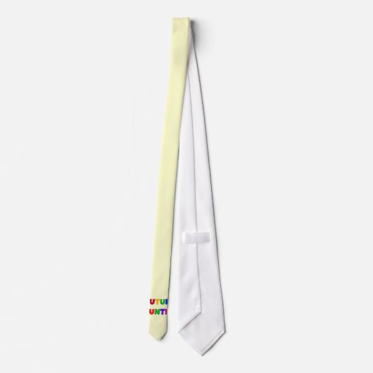 T - Shirt und Geschenke von Future Tantys Primärfa Krawatte (Rückseite)