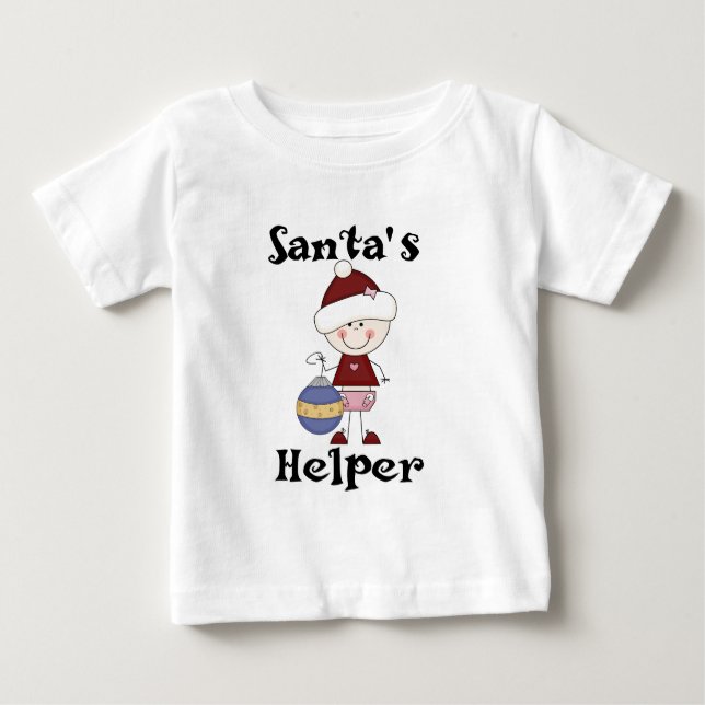 T - Shirt und Geschenke von Girl Santa (Vorderseite)