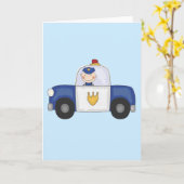 T - Shirt und Geschenke von Police Cruiser Karte (Gelbe Blume)