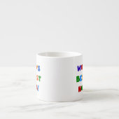 T - Shirt und Geschenke zu den schönsten Nonna-Bri Espressotasse (Vorderseite)