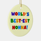 T - Shirt und Geschenke zu den schönsten Nonna-Bri Keramikornament (Rechts)