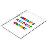 T - Shirt und Geschenke zu den schönsten Nonna-Bri Notizblock (Linke Seite)