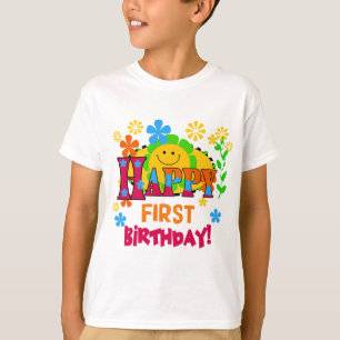T - Shirt und Geschenke zum ersten Geburtstag